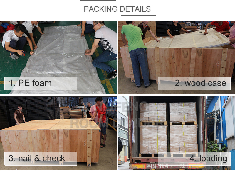 packing of Architectural Room Dividers