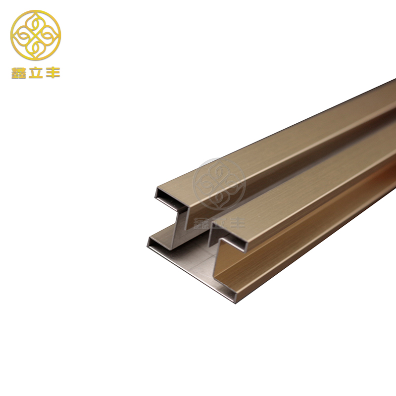 Hot Sale Stainless Steel Decorative Strip Tile Profile Trim For Wall Ceiling