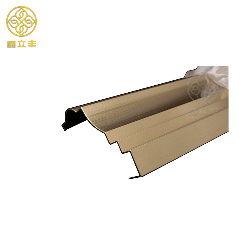 OEM Customized Stainless Steel wall cladding Trim Profiles Modern Style
